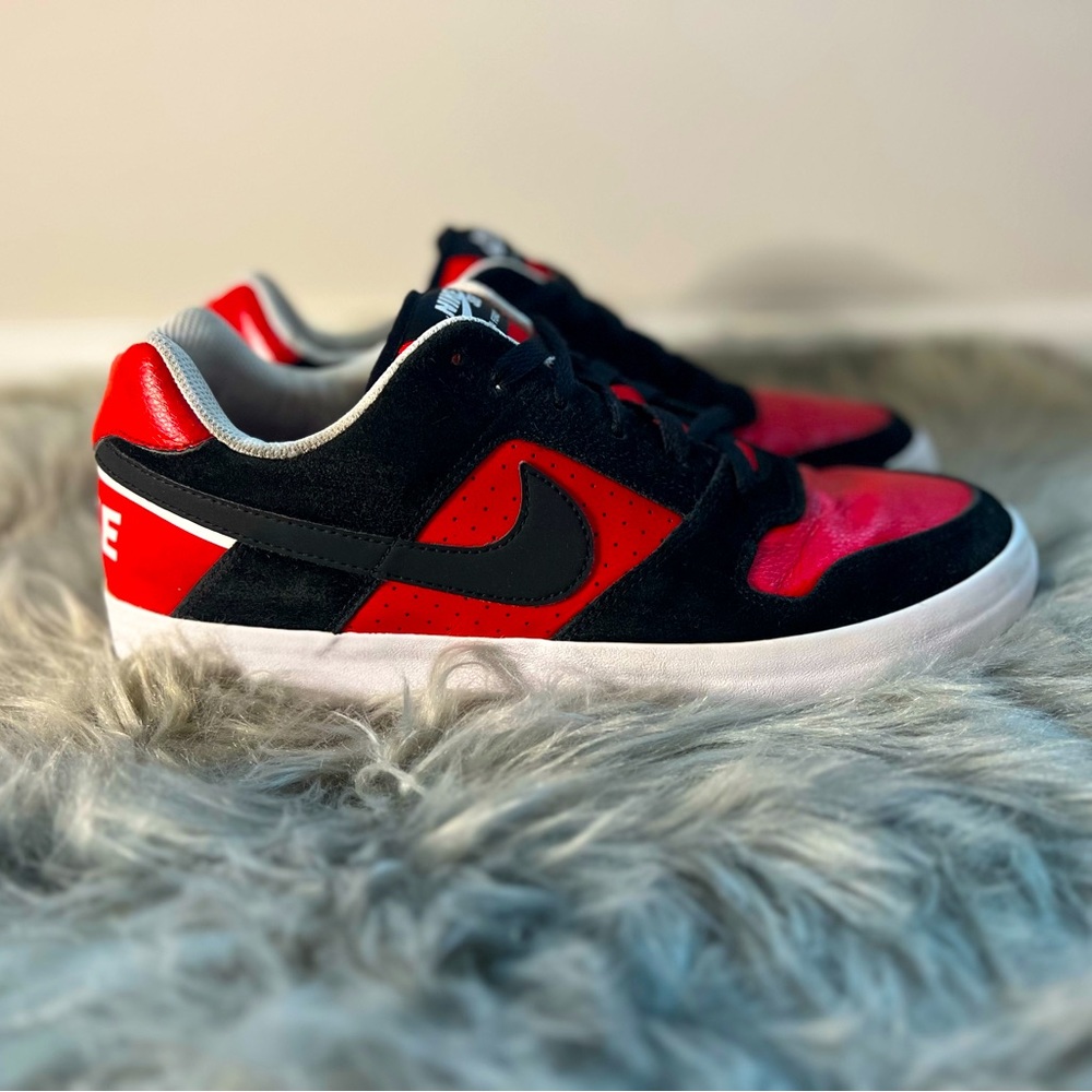 Nike SB Delta Force Vulc ‘Bred’ Shoes Men’s size 10
